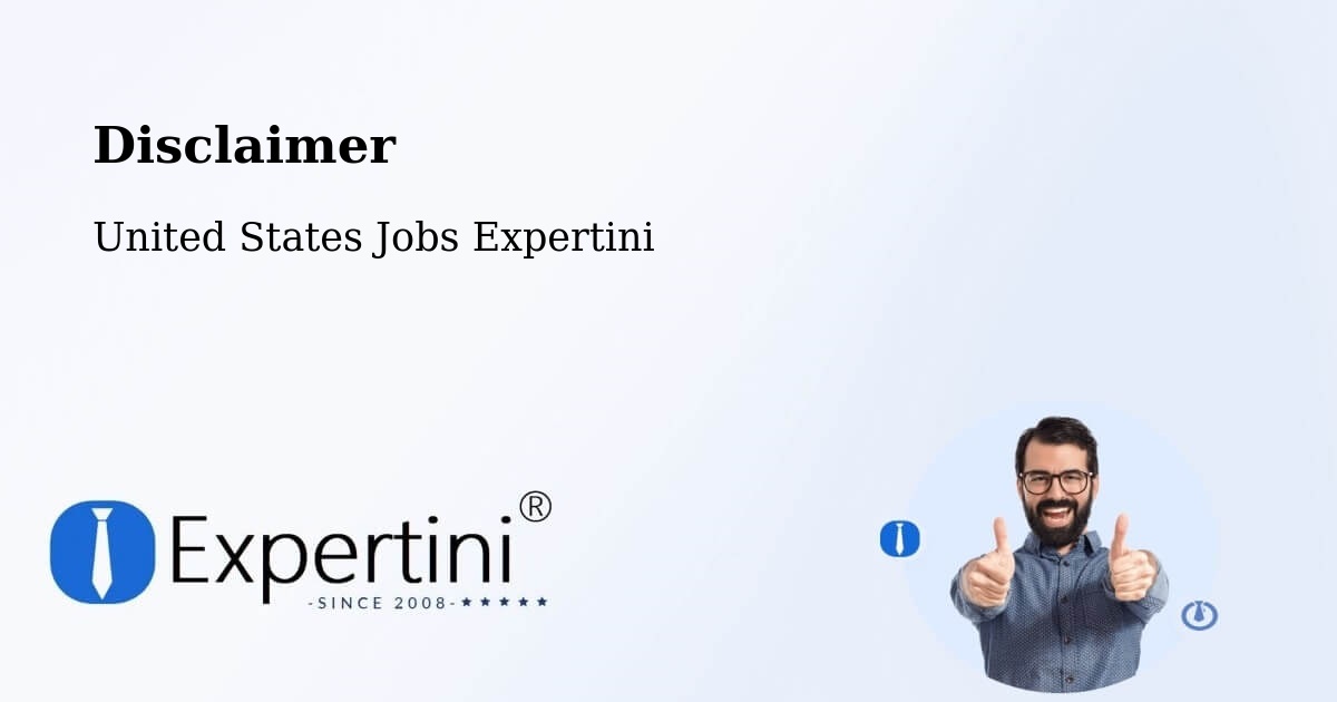 Disclaimer – Hawthorne - United States Jobs Expertini